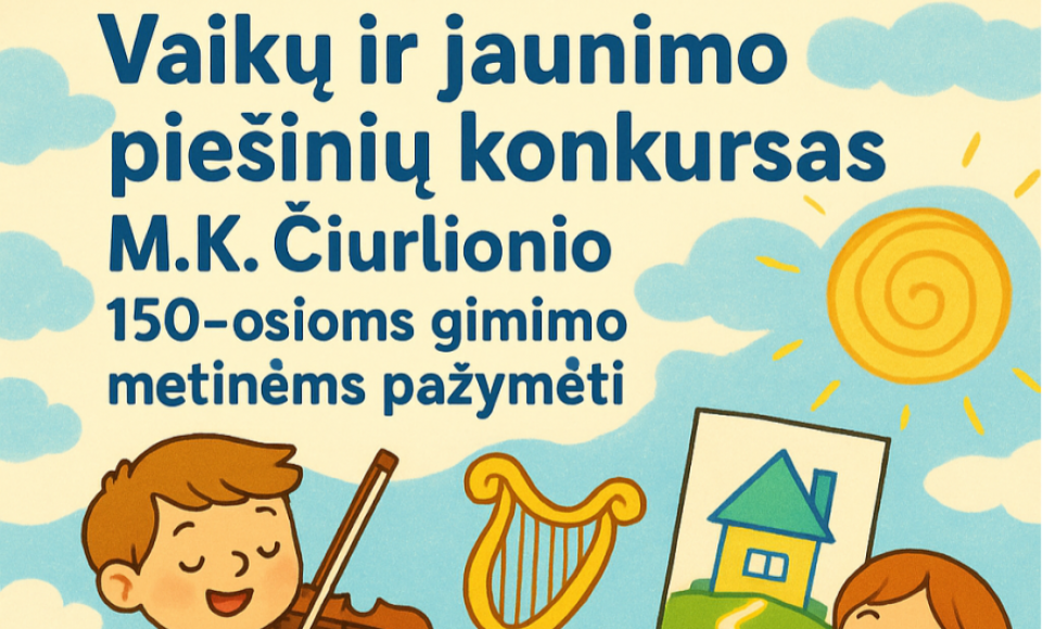 LR ambasada Australijoje ir Naujajai Zelandijai skelbia vaikų ir jaunimo piešinių konkursą M.K....