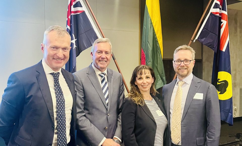 Atidarytas Lietuvos garbės konsulatas Perte – jau šeštasis Australijoje